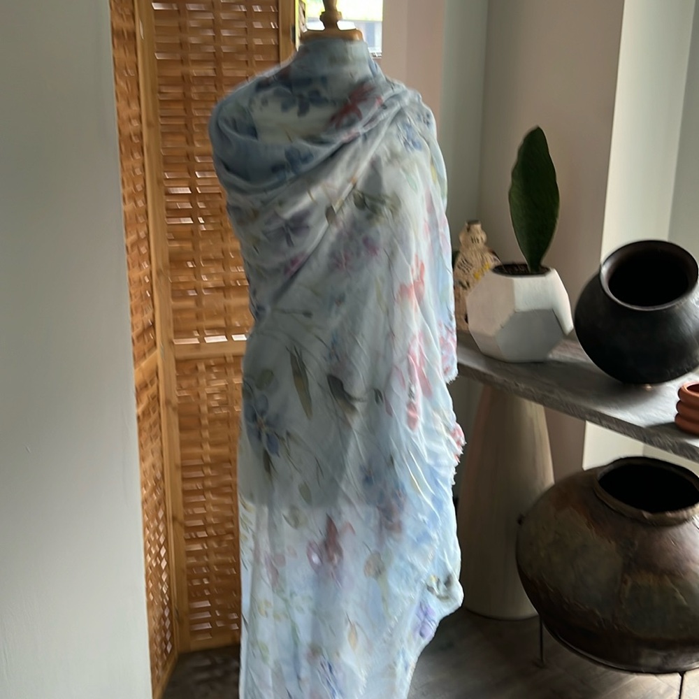 Avant Toi - thin cotton/thin cashmere scarf super soft